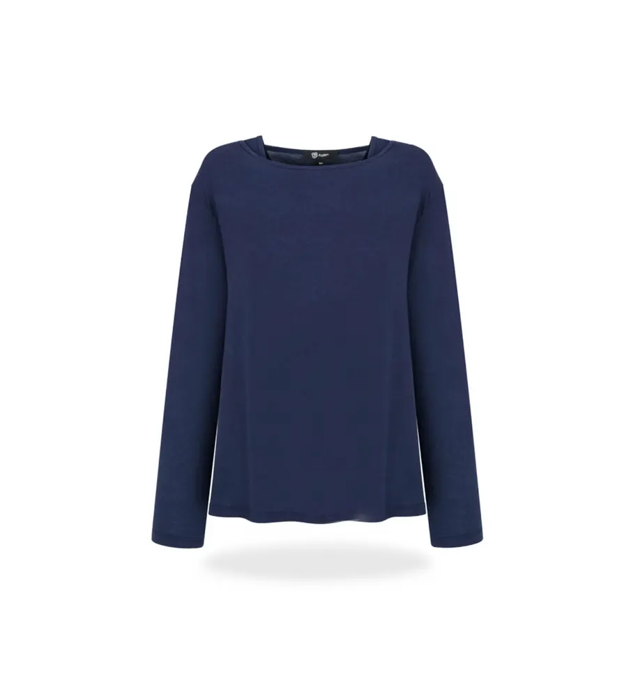 Zestaw topów boat neck Navy