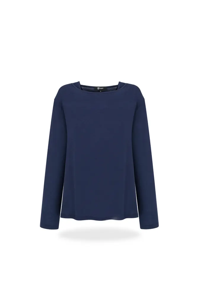 Zestaw topów boat neck Navy 3