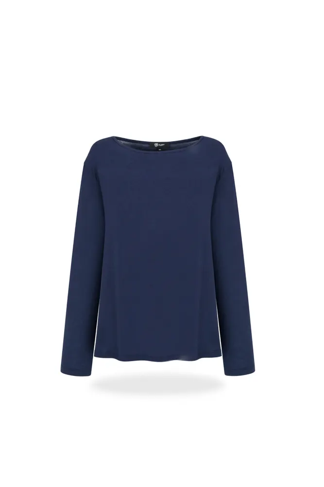 Zestaw topów boat neck Navy 4