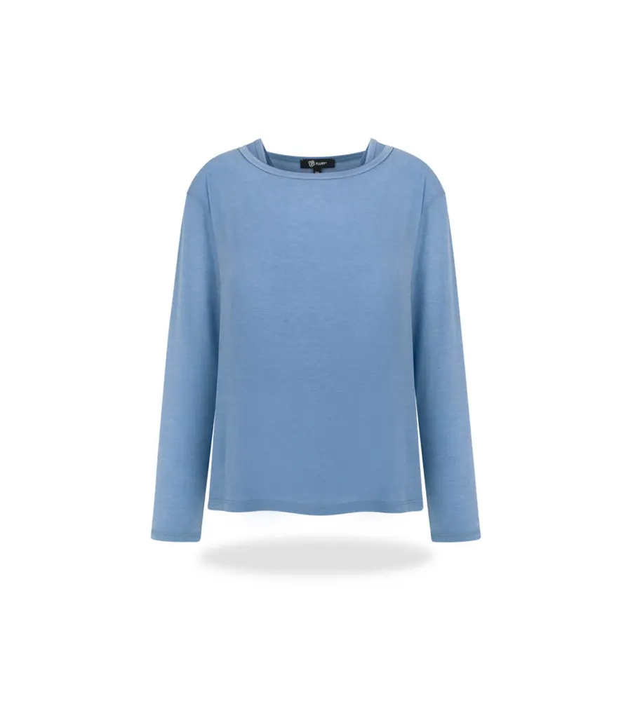 Zestaw topów boat neck Ice blue — alt