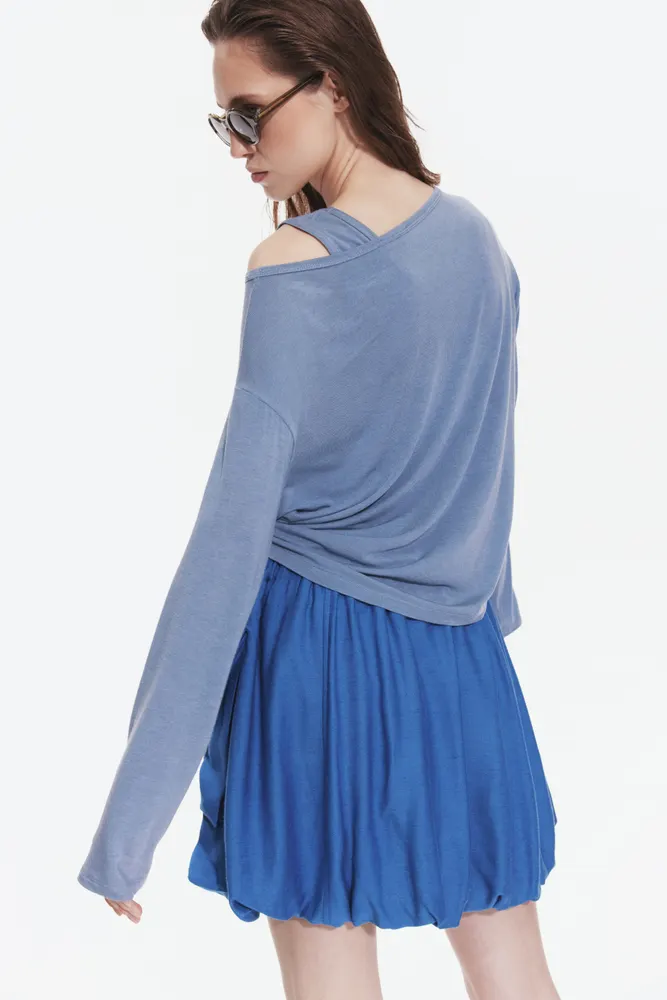 Zestaw topów boat neck Ice blue 3
